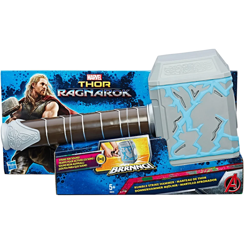 Marvel Avengers Thor: Ragnarok Thor Rumble Strike Hammer Image 1