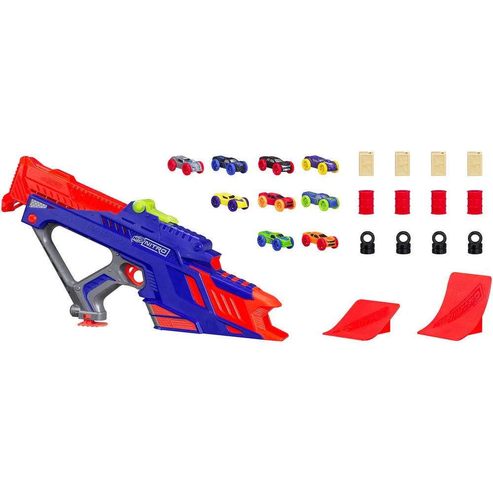 NERF Nitro MotoFury Rapid Rally Blaster Image 1