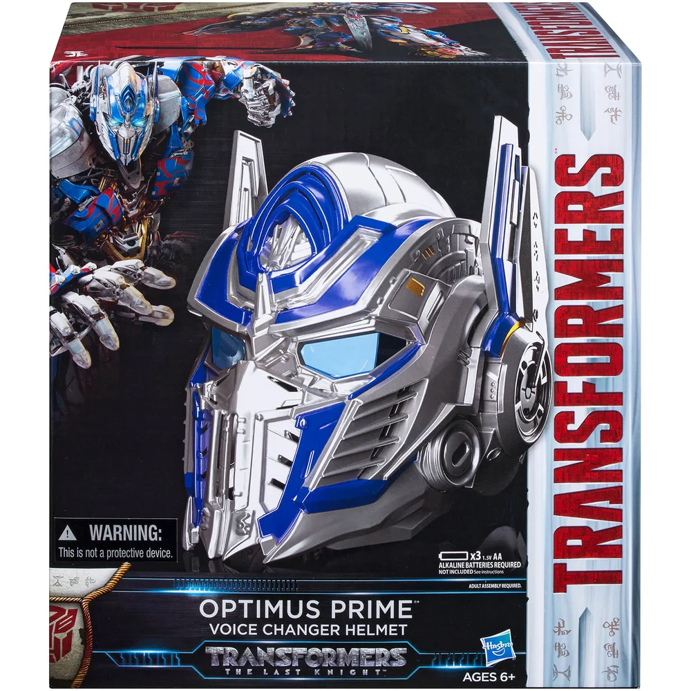 Transformers: The Last Knight Optimus Prime Voice Changer Helmet Transformers: The Last Knight Optimus Prime Voice Changer Helmet