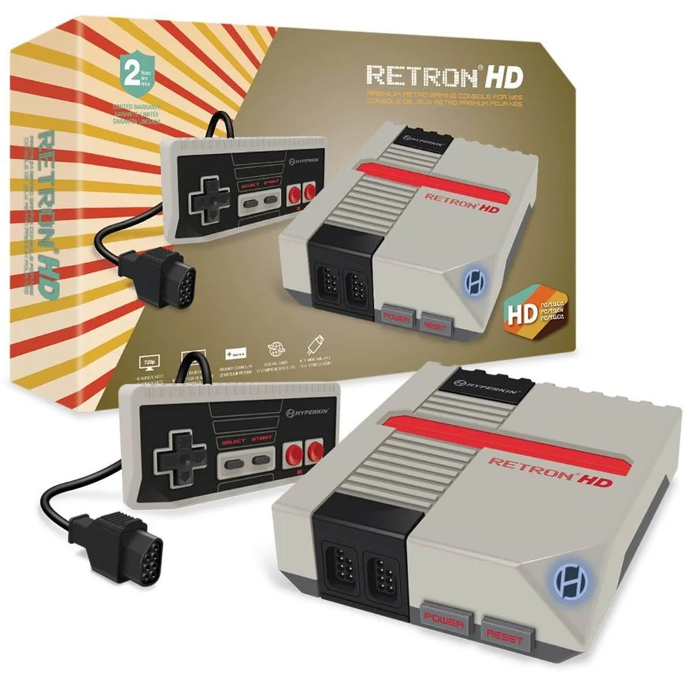 Hyperkin RetroN 1 HD Gaming Console - Grey Image 1