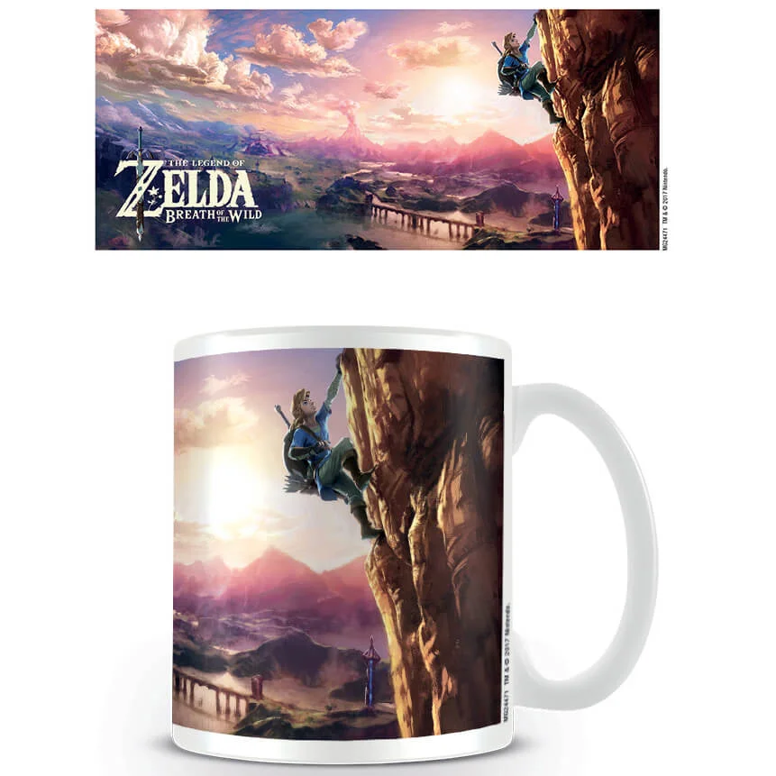The Legend of Zelda: Breath of the Wild Coffee Mug (The Climb) Image 1