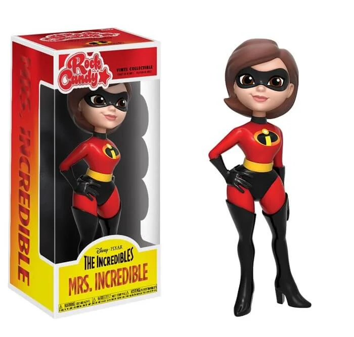 Disney The Incredibles Elastigirl Rock Candy Vinyl Figure Image 1