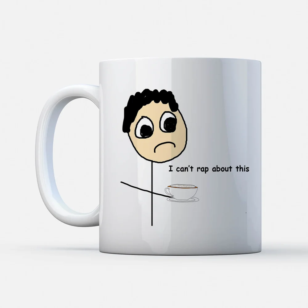 Casually Explained Rap Mug Image 1