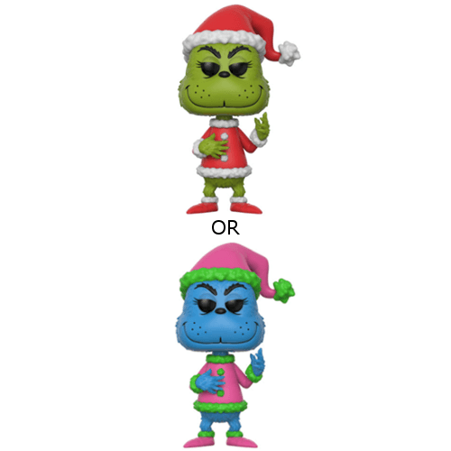 The Grinch Santa Grinch Pop! Vinyl Figure Image 1