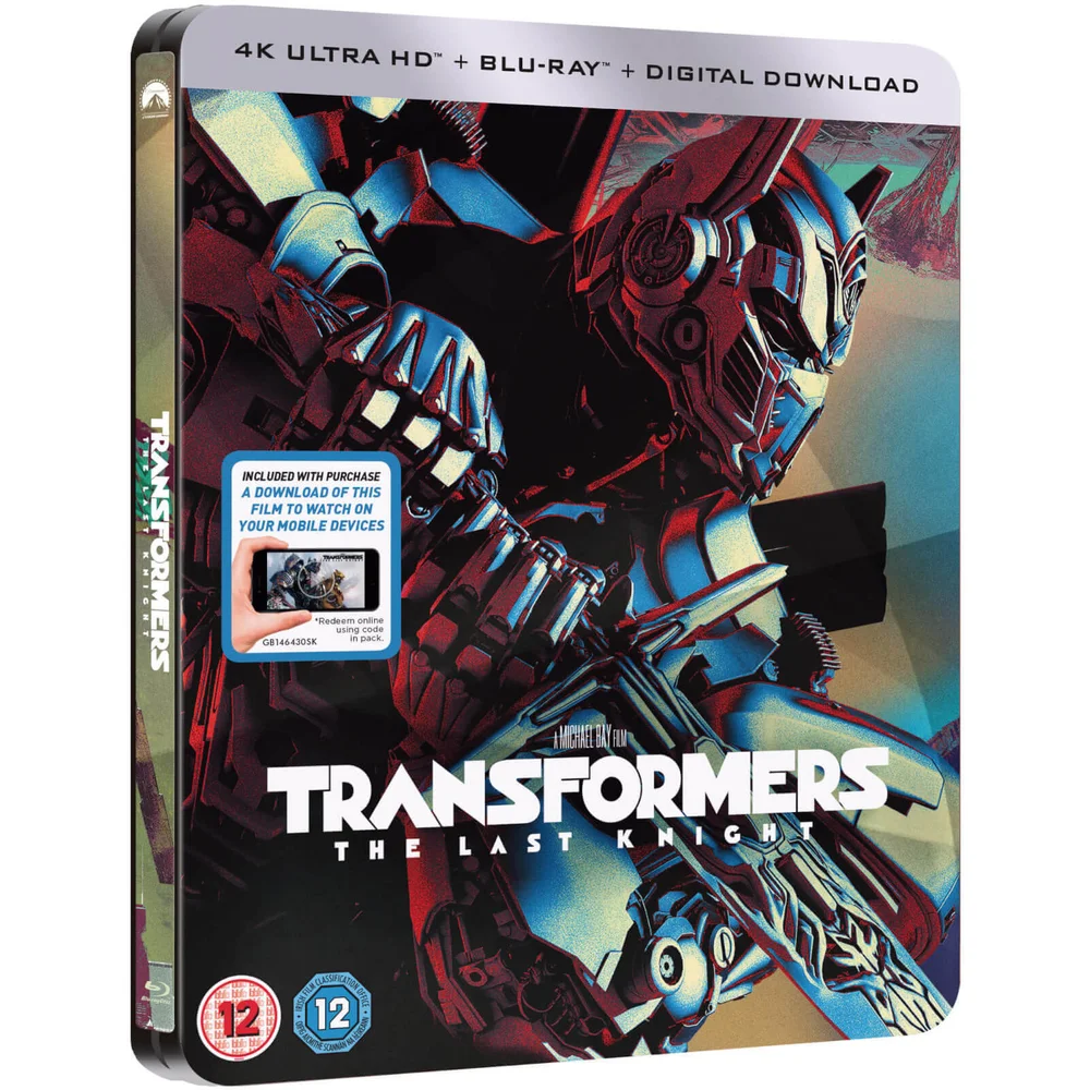 Transformers: The Last Knight - 4K Ultra HD - Zavvi UK Exclusive Limited Edition Steelbook Image 1
