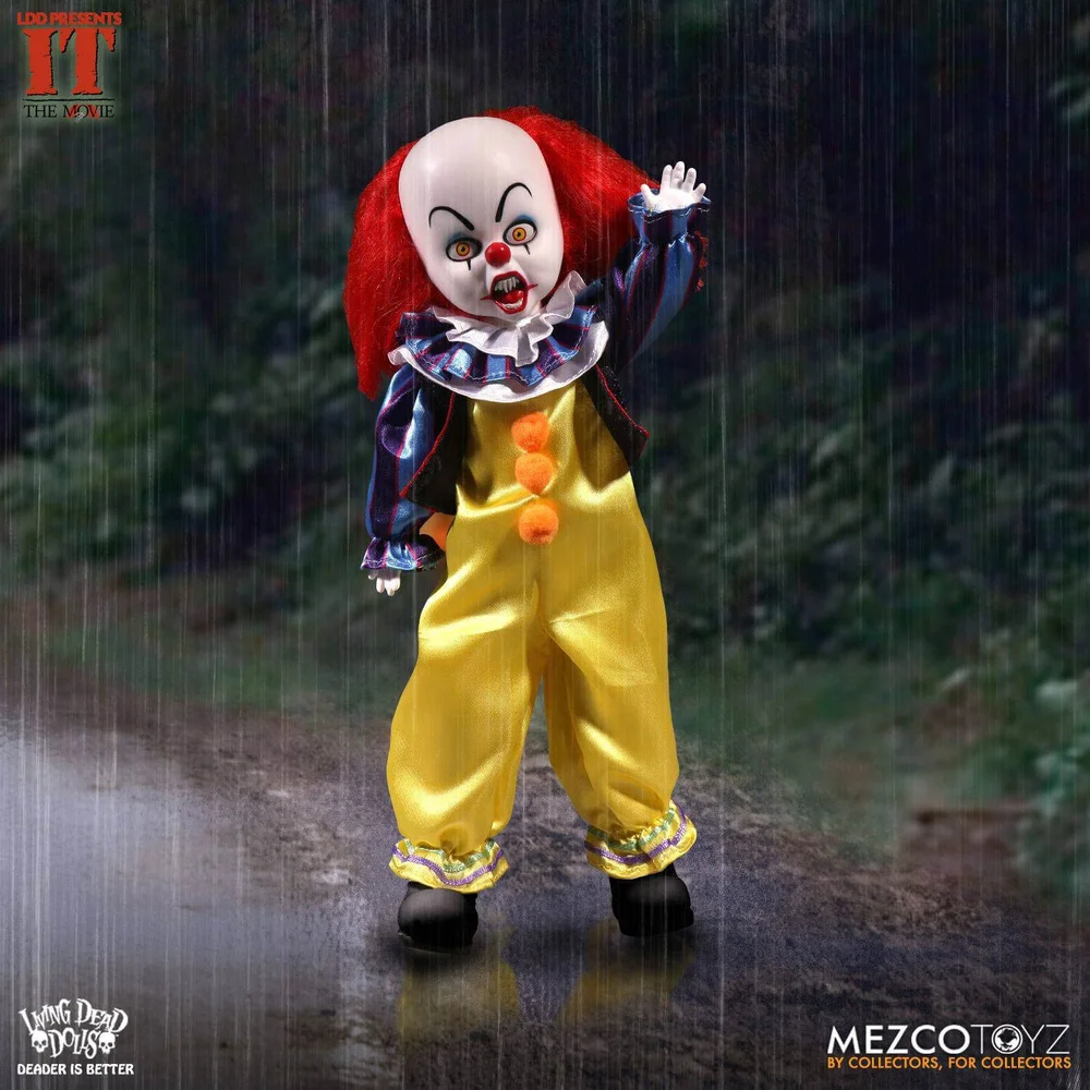 Living Dead Dolls Presents IT 1990 - Pennywise Clown Doll Image 1