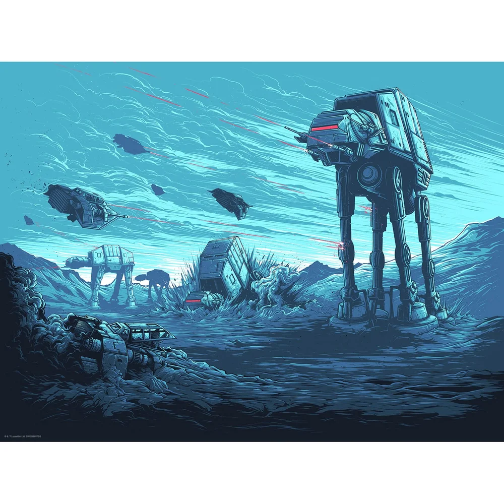 Attack Pattern Delta - Zavvi Exclusive Star Wars Dan Mumford Signed Silkscreen (18 x 24 Inch) Image 1