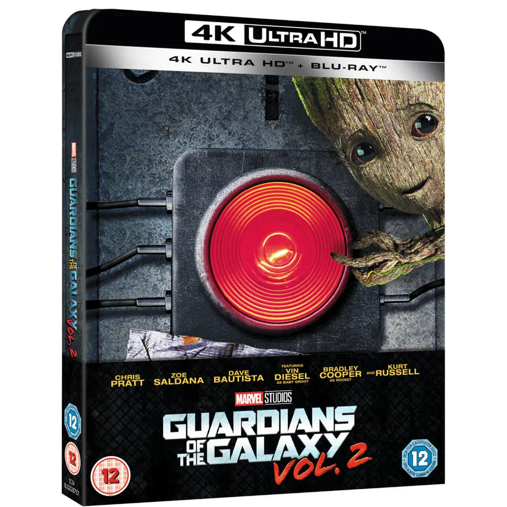 Guardians of the Galaxy Vol.2 - 4K Ultra HD (Including 2D Blu-ray) - Zavvi UK Exclusive Limited Edition Steelbook Image 1