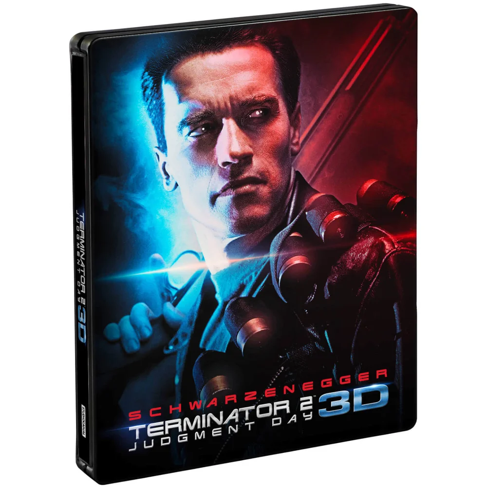 Terminator 2 3D (Includes 2D Version) - Zavvi UK Exclusive Limited Edition Steelbook Image 1
