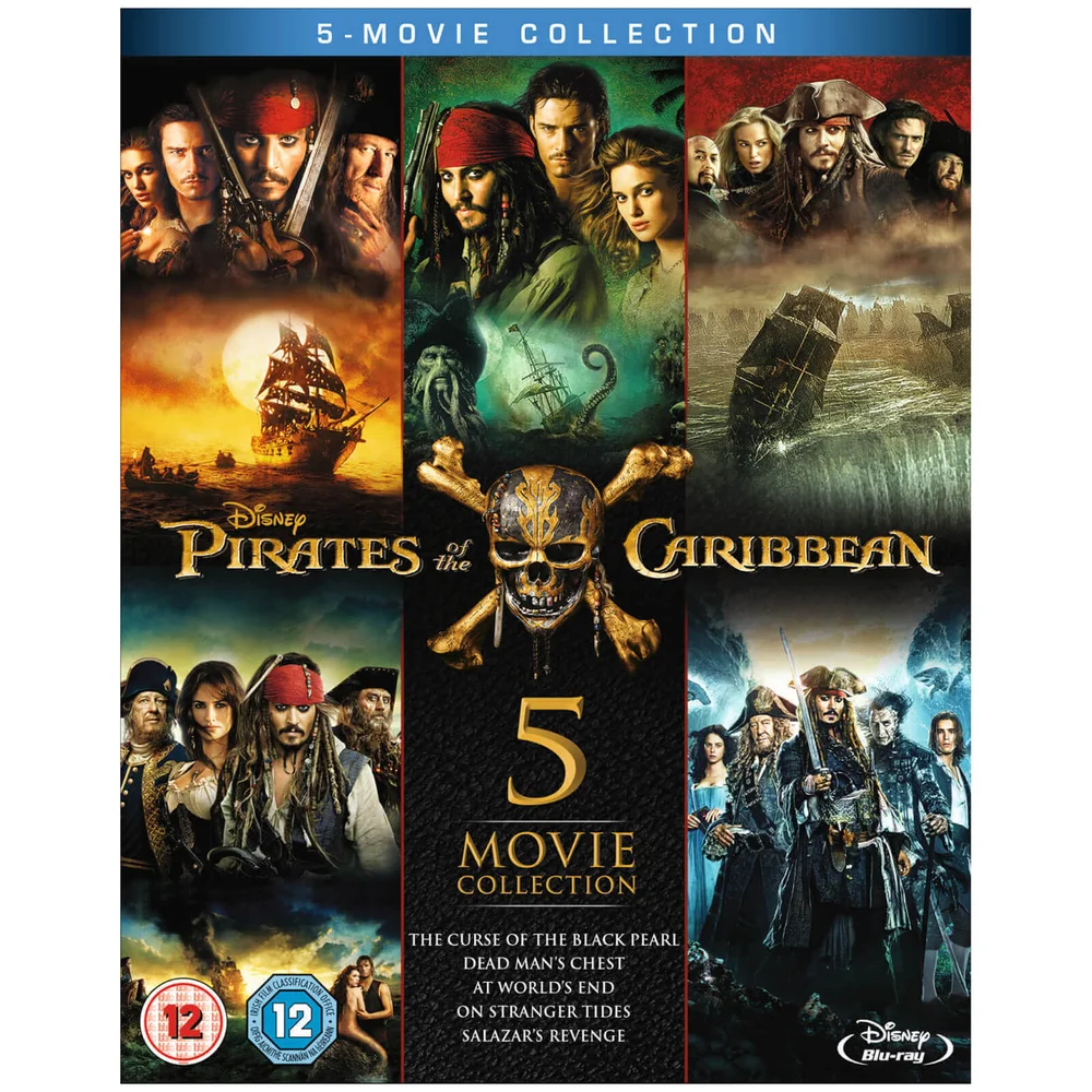 Pirates of the Caribbean: 1-5 Box Set Image 1