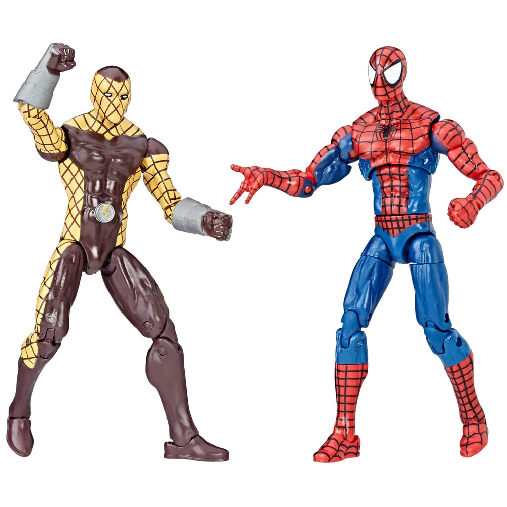 Hasbro Marvel Legends Series Spider-Man and Shocker 2 Pack Action Figures Image 1