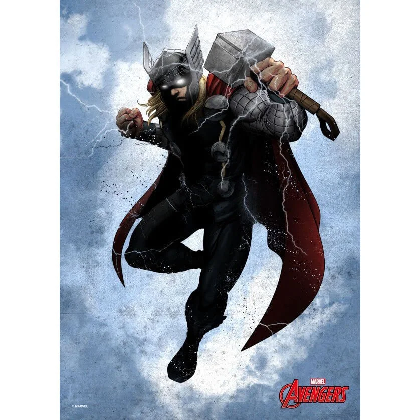 Marvel Comics Metal Poster - Dark Thor (32 x 45cm) Image 1
