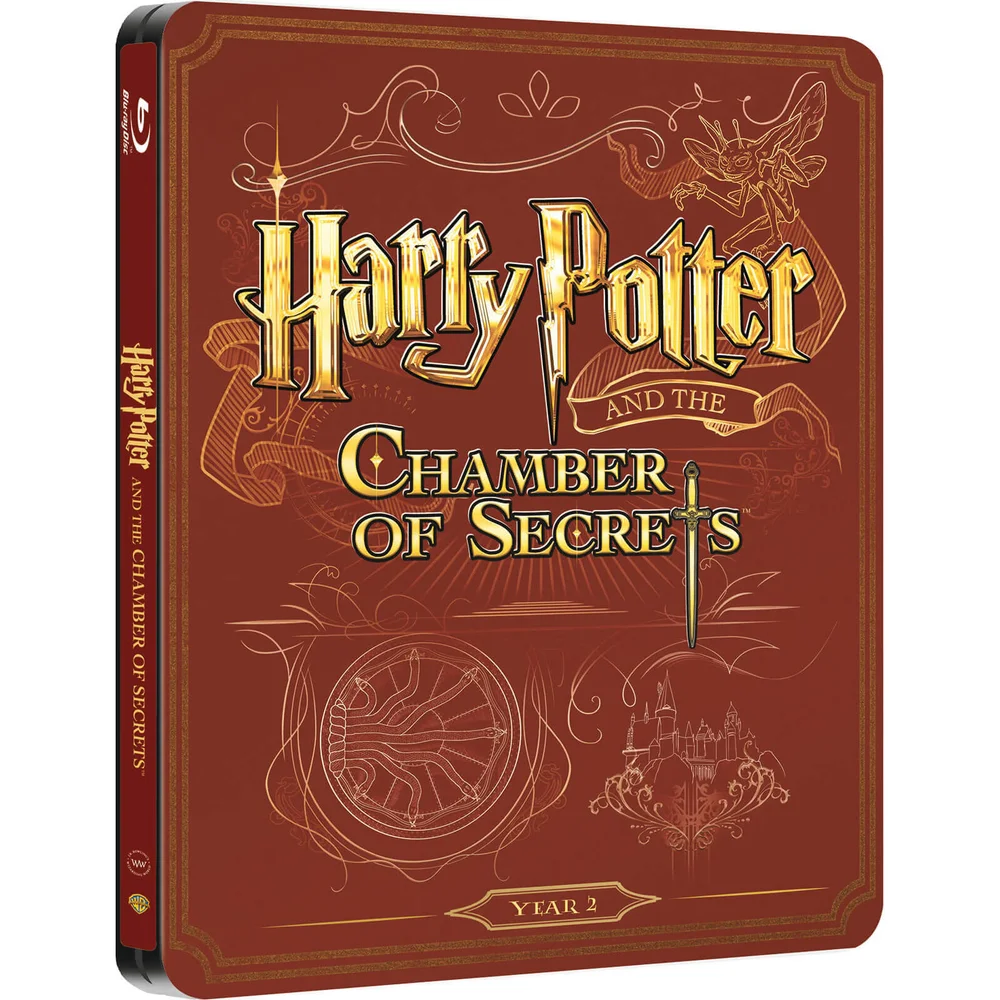 Harry Potter and the Chamber of Secrets - Limited Edition Steelbook Image 1