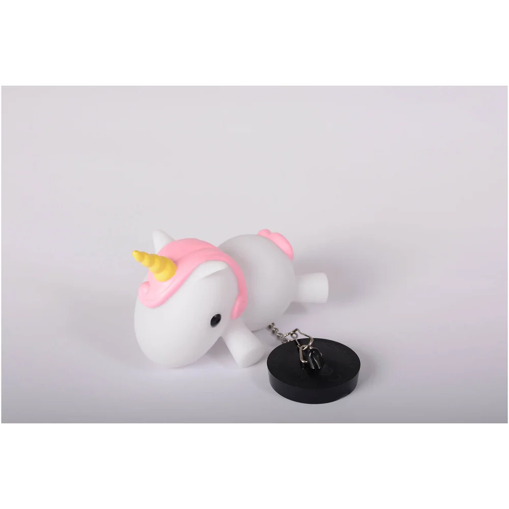 Colour-Changing Unicorn Bath Plug Image 1