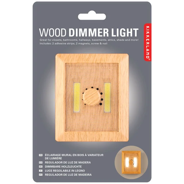 Wooden Dimmer Light