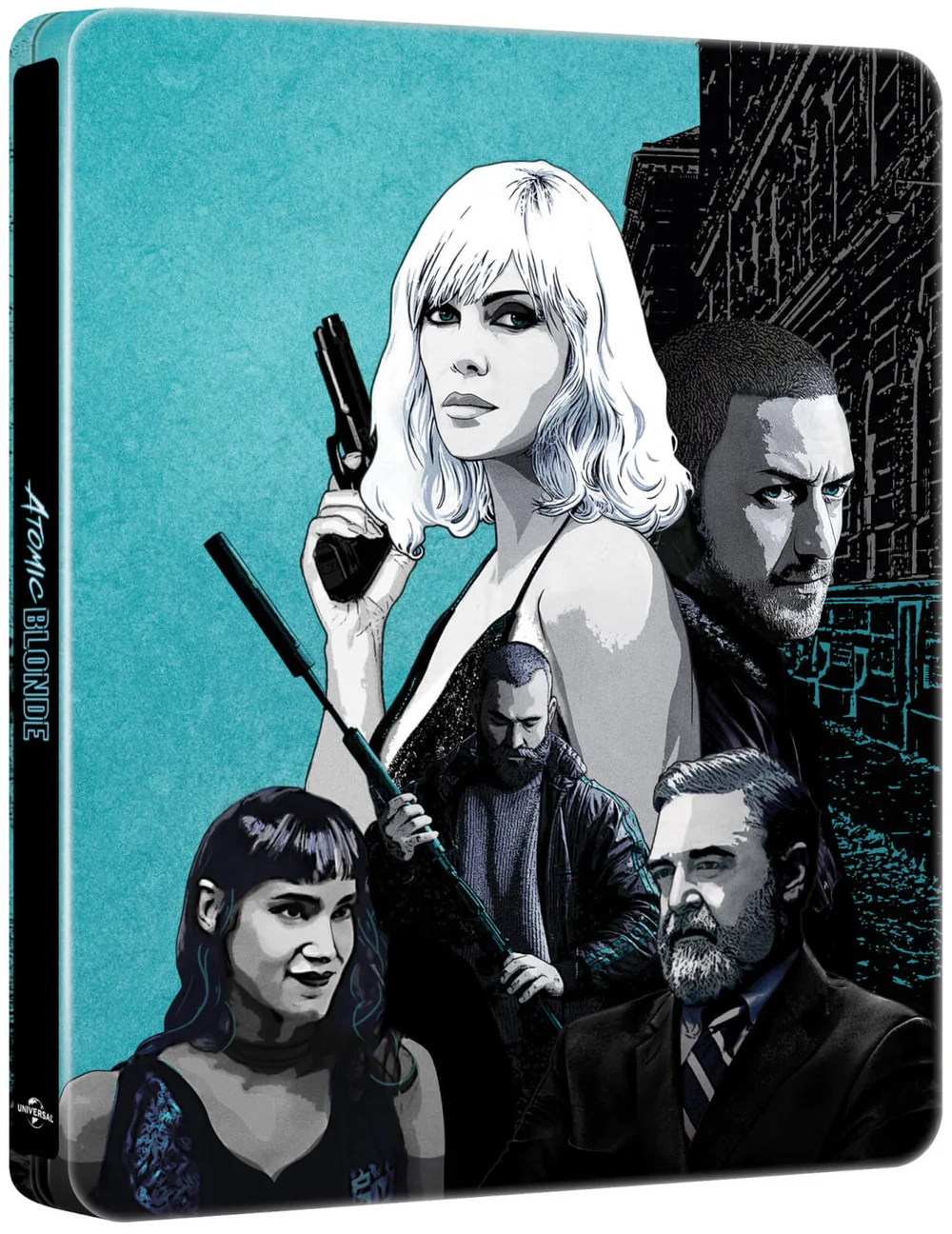 Atomic Blonde - 4K Ultra HD - Zavvi UK Exclusive Limited Edition Steelbook Image 1