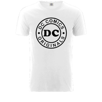 DC Comics Originals Logo White T-Shirt