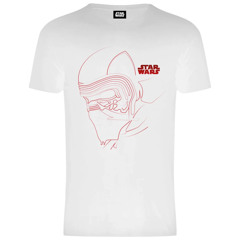 Star Wars Men's The Last Jedi Storm Trooper Logo T-Shirt - White - S - White Image 1