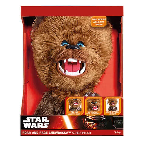 Star Wars Roar and Rage Chewbacca Talking Plush Image 1