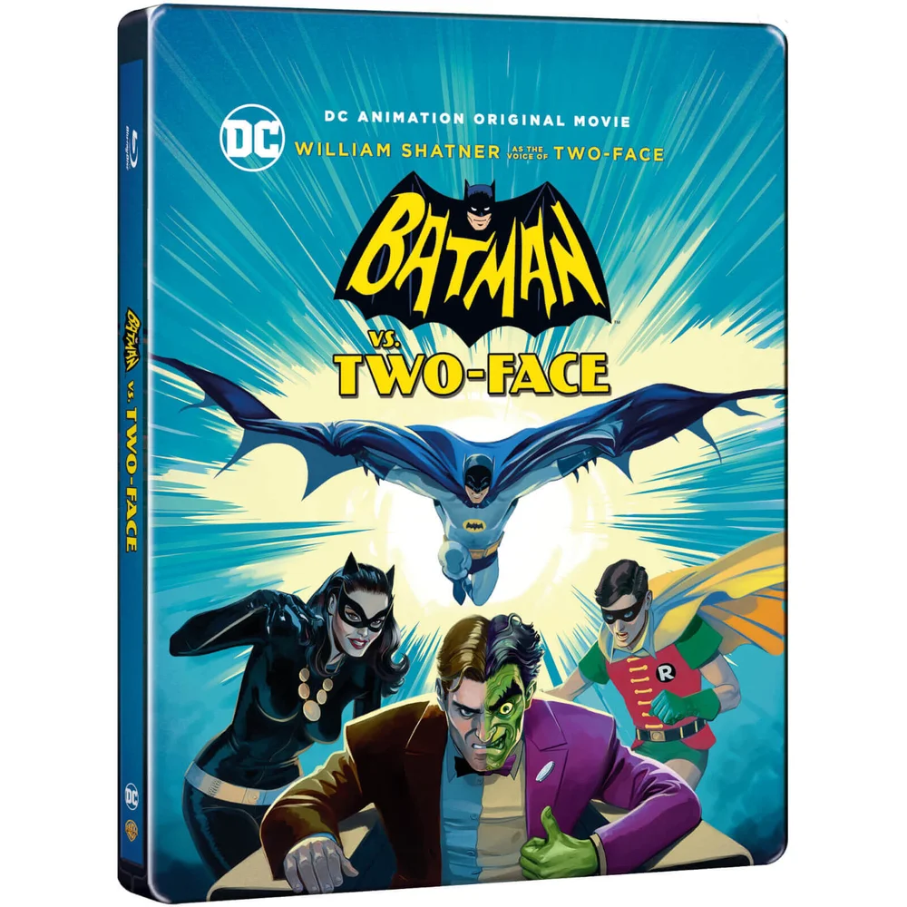 Batman Vs. Two-Face - Zavvi UK Exclusive Limited Edition Steelbook Image 1