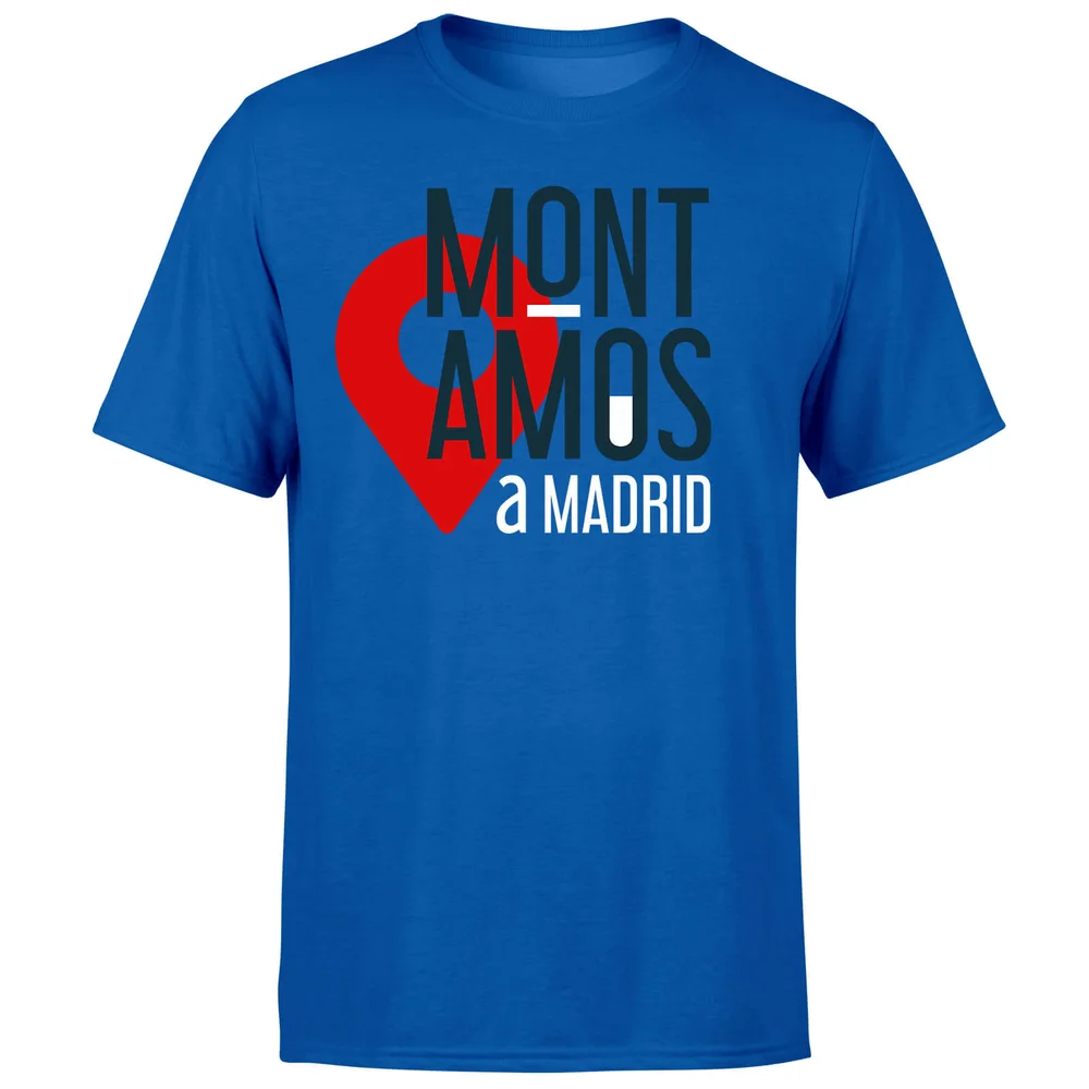 Mont Amos A Madrid Blue T-Shirt - M Image 1