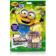 Minion Crayon Book Image 1