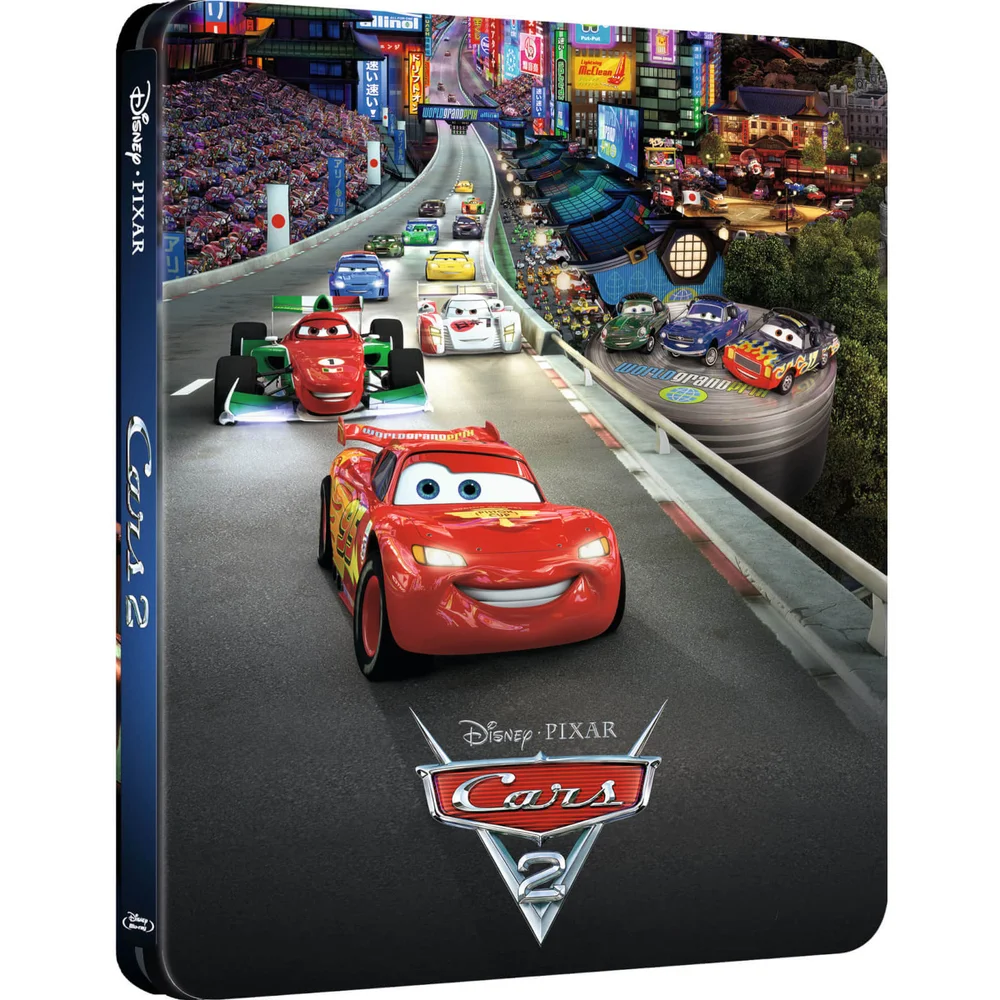 Cars 2 - Zavvi UK Exclusive Limited Edition Steelbook Image 1