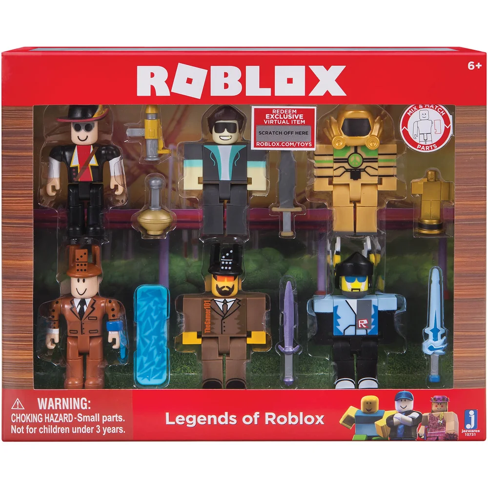ROBLOX Legends of ROBLOX 6 Pack Figures Image 1