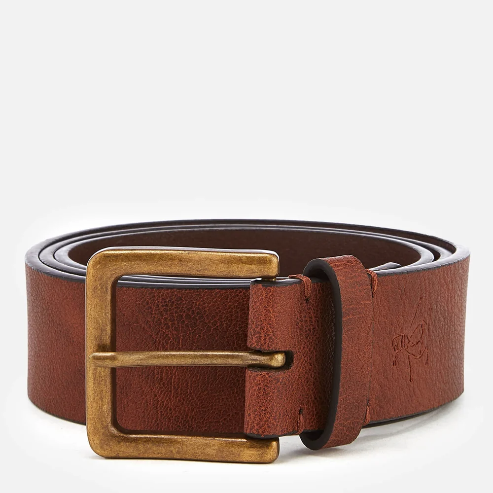 Original Penguin Men's Leather Jeans Belt - Brown - S-M - Brown Image 1