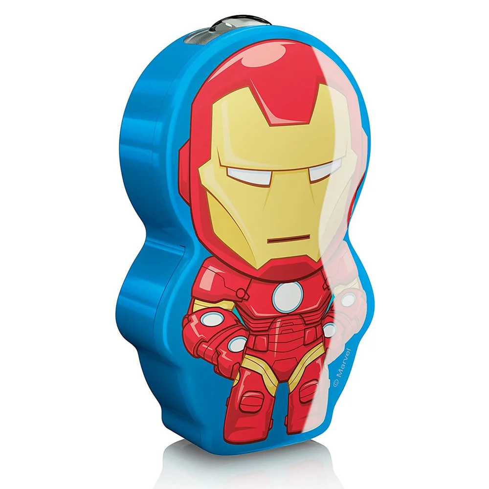 Philips Marvel Avengers Iron Man Children's Pocket Torch and Nightlight Image 1