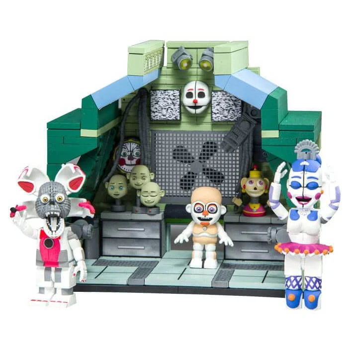 McFarlane Five Nights At Freddy's Control Module Large Action Figure Set With Ballora And Jumpscare Funtime Foxy Image 1