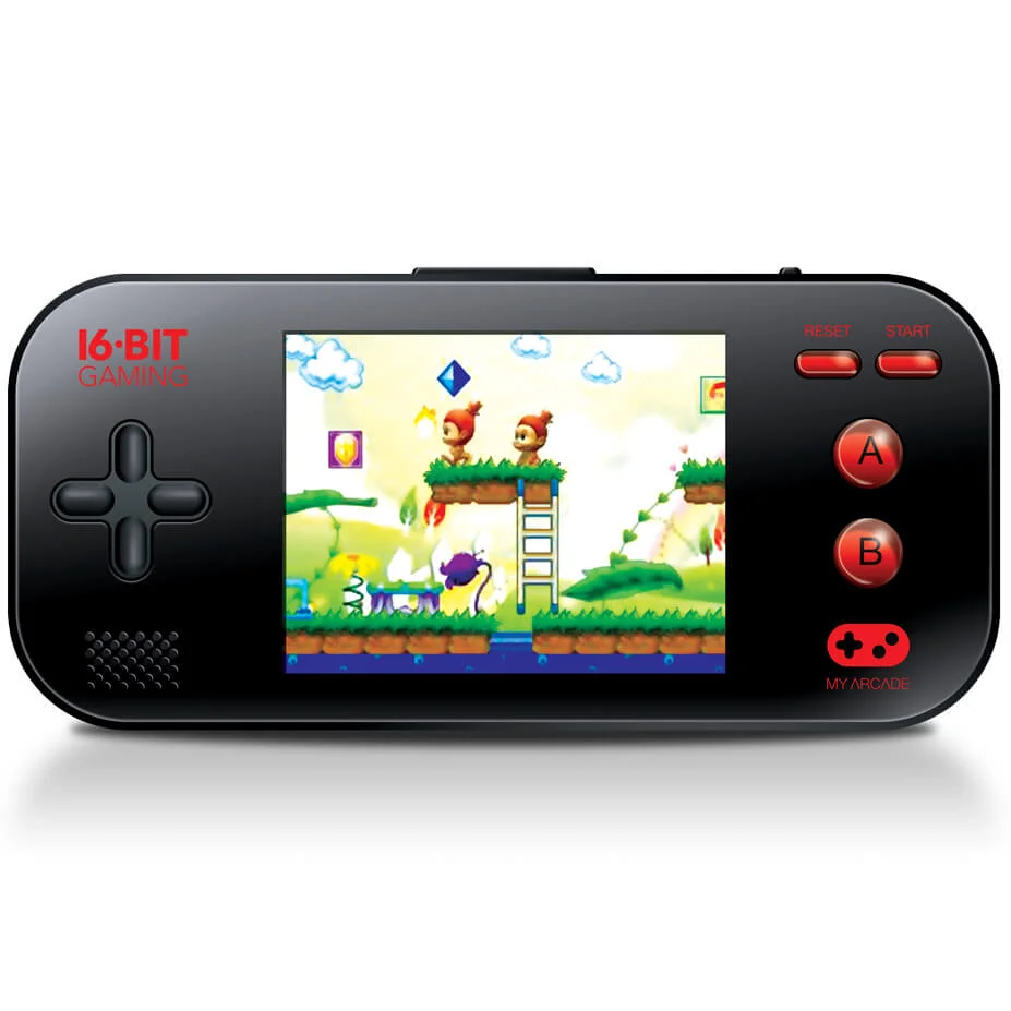 My Arcade Gamer Max Portable 16-Bit Games Machine (Includes 220 Built In Games) Image 1