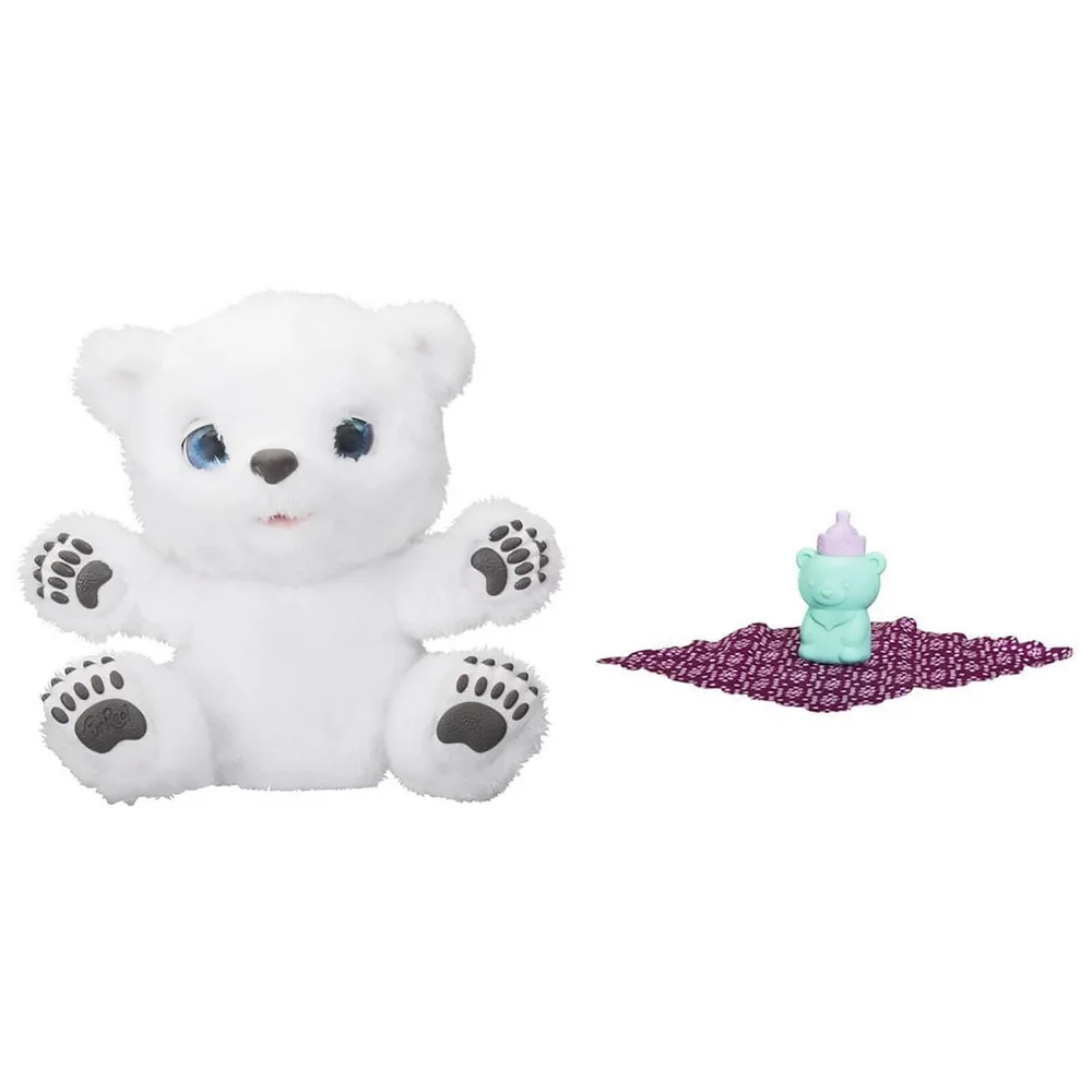 Hasbro Furreal Friends Snifflin Sawyer the Polar Bear Image 1