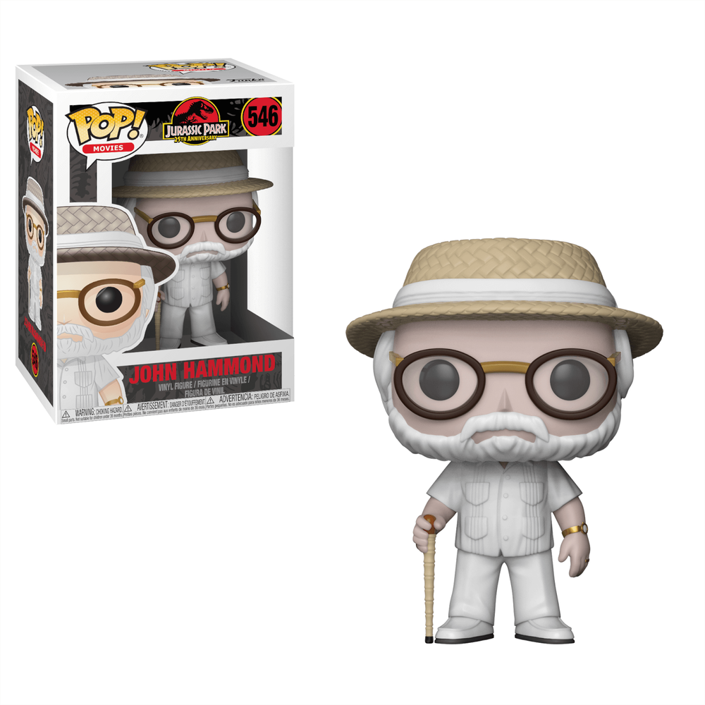Jurassic Park John Hammond Pop! Vinyl Figure Image 1