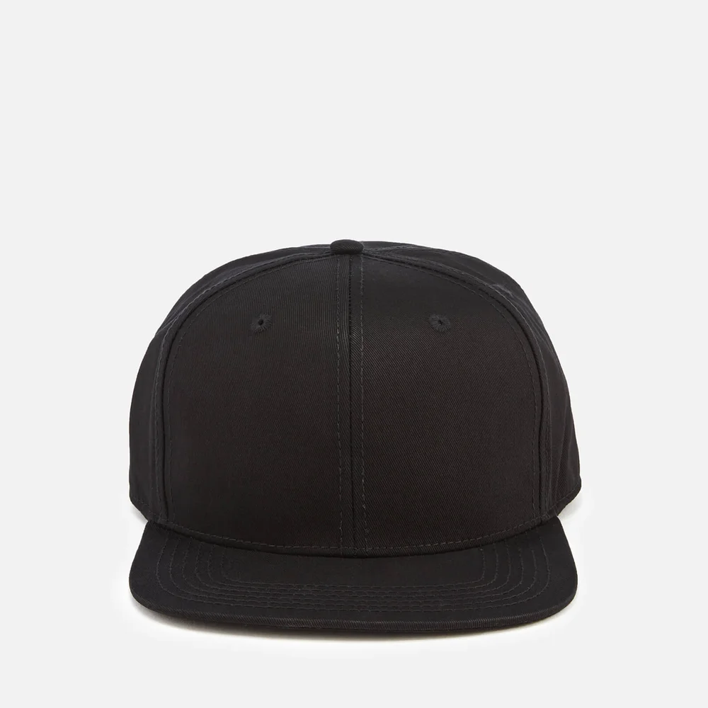 Jack & Jones Men's Classic Snapback Cap - Black Image 1