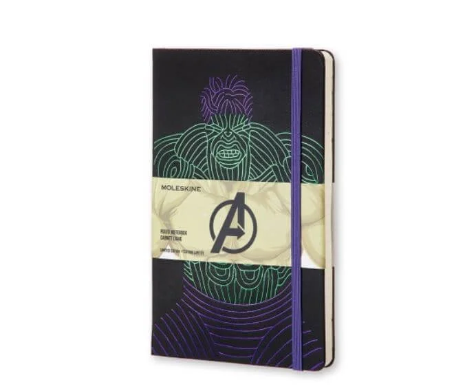 Moleskine - The Hulk Limited Edition Large Ruled Notebook Image 1