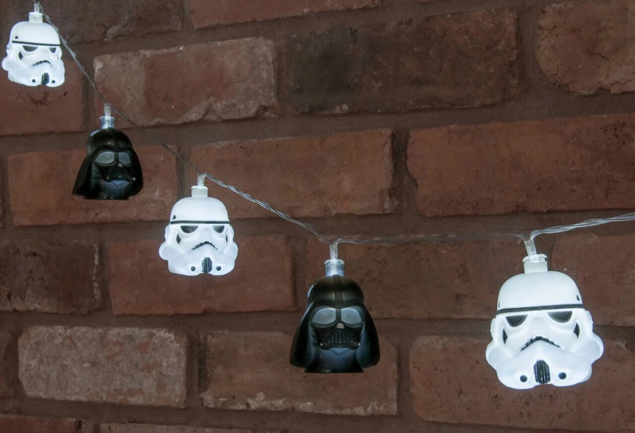 Star Wars Darthvader and Stormtrooper String Lights Image 1