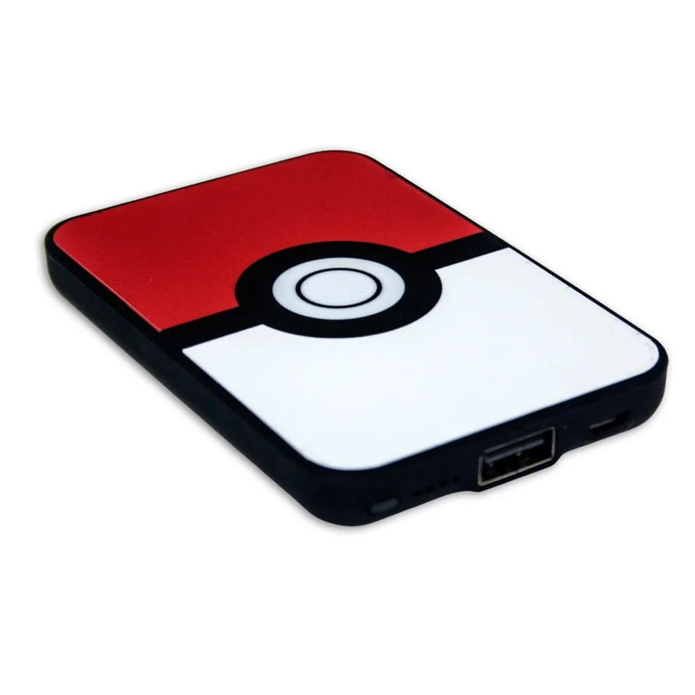 Pokémon Pokeball Credit Card Sized Power Bank (5000mAh) Image 1