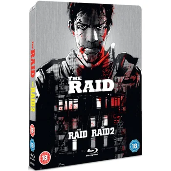 The Raid 1 & 2 - Zavvi UK Exclusive Limited Edition Steelbook (Title Debossed)