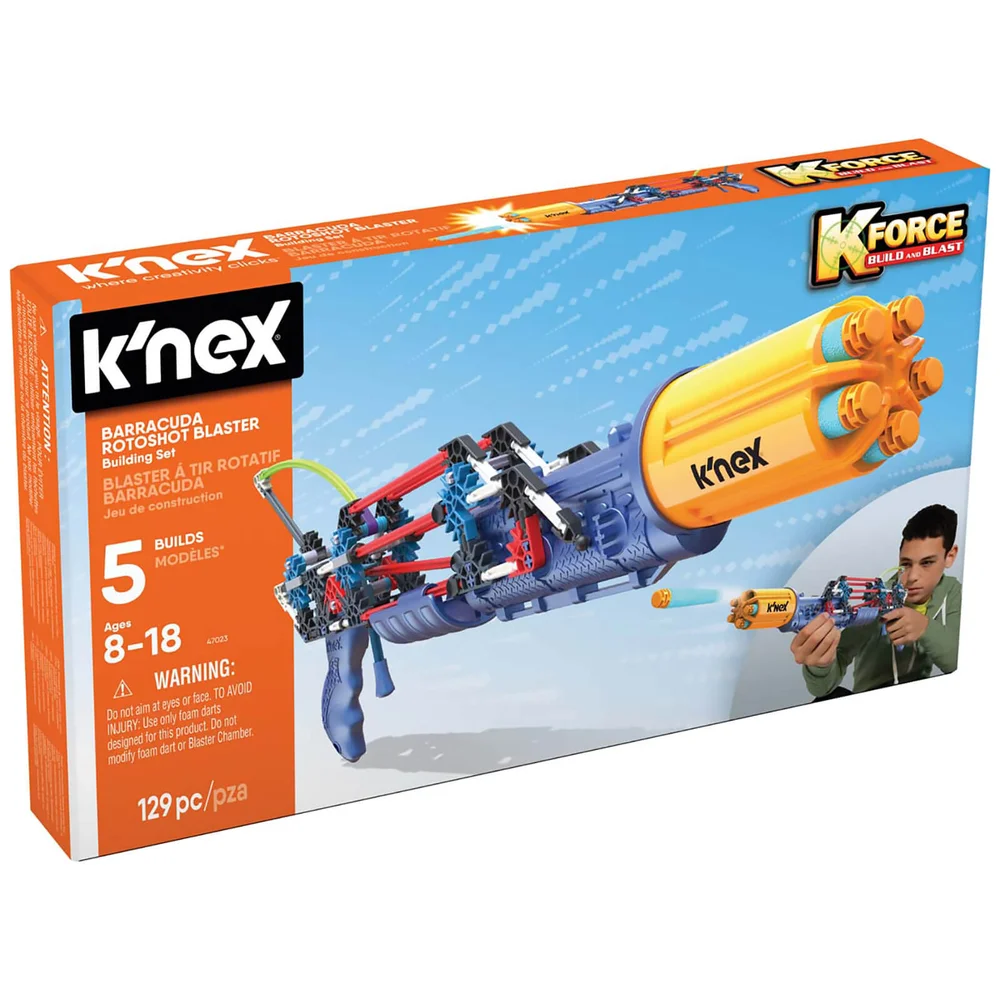 K'NEX K Force Baracuda Roto Shot Blaster Building Set (47023) Image 1