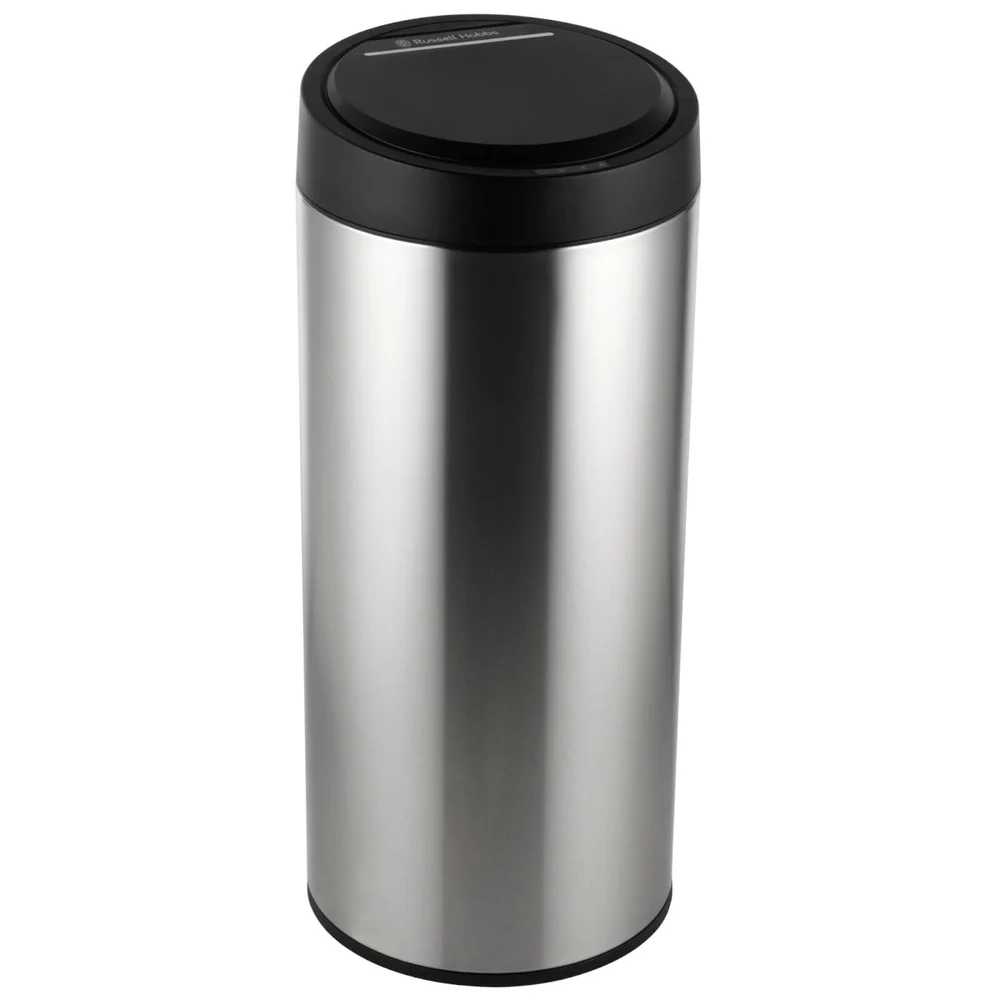 Russell Hobbs Round Sensor Bin 40L - Stainless Steel Image 1