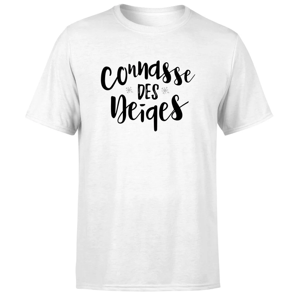 Connasse Des Neiges T-Shirt - White - S - White Image 1