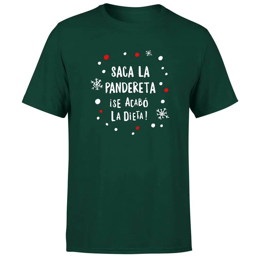 Saca La Pandereta T-Shirt - Forest Green - S - Forest Green Image 1