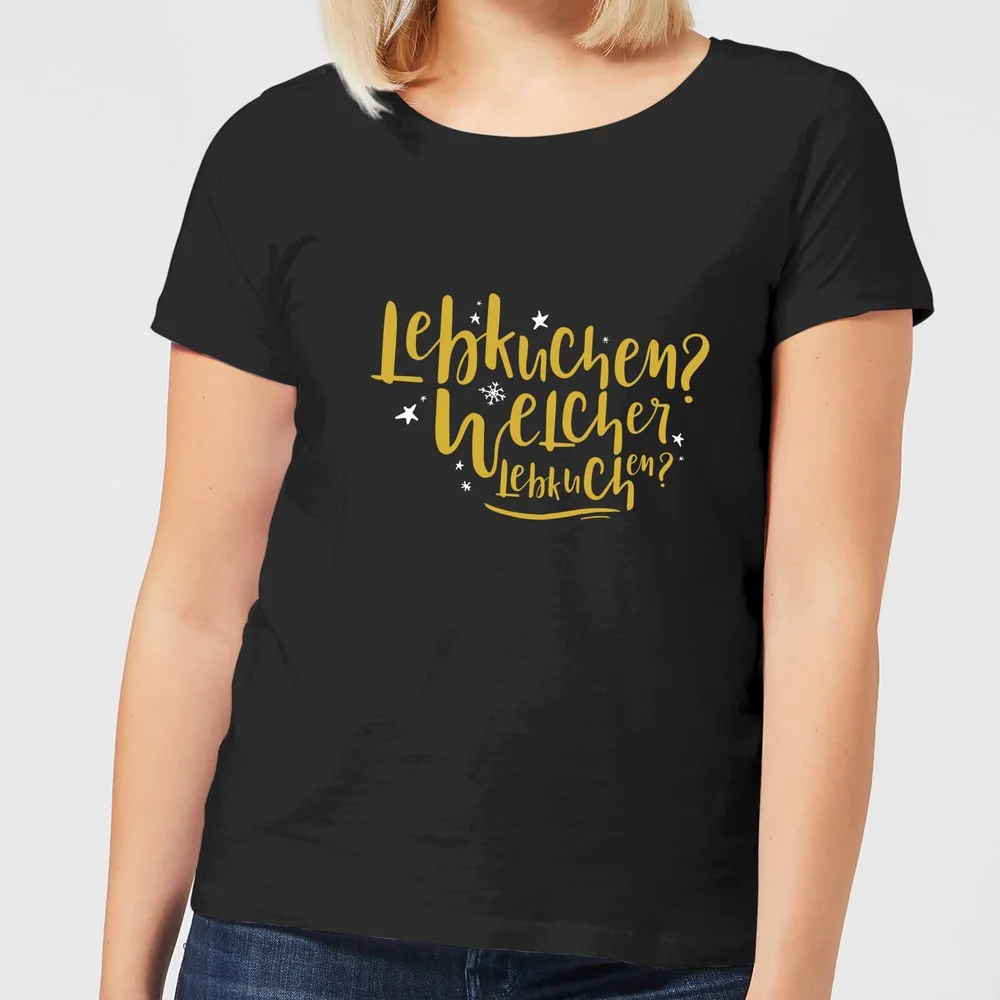 International Lebkiuchen Women's T-Shirt - Black - 3XL Image 1