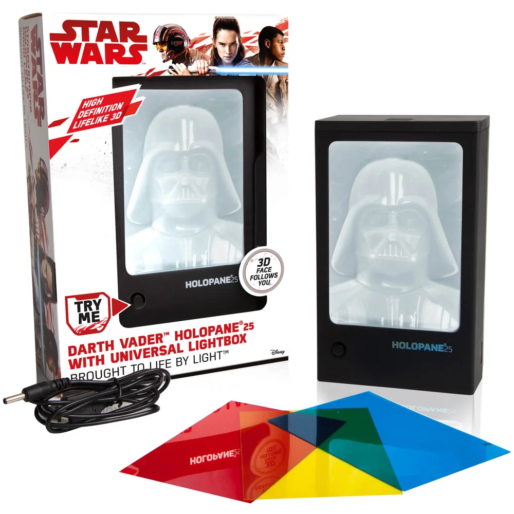 Star Wars Holopane Light Box - Darth Vader Image 1