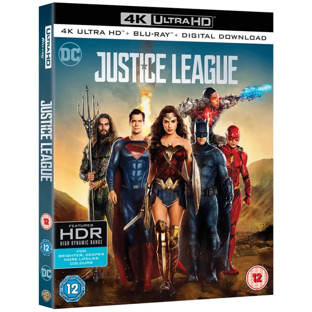 Justice League - 4K Ultra HD (Includes Digital Download)
