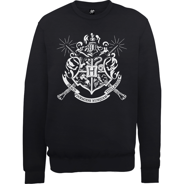 Harry Potter Draco Dormiens Nunquam Titillandus Black Sweatshirt