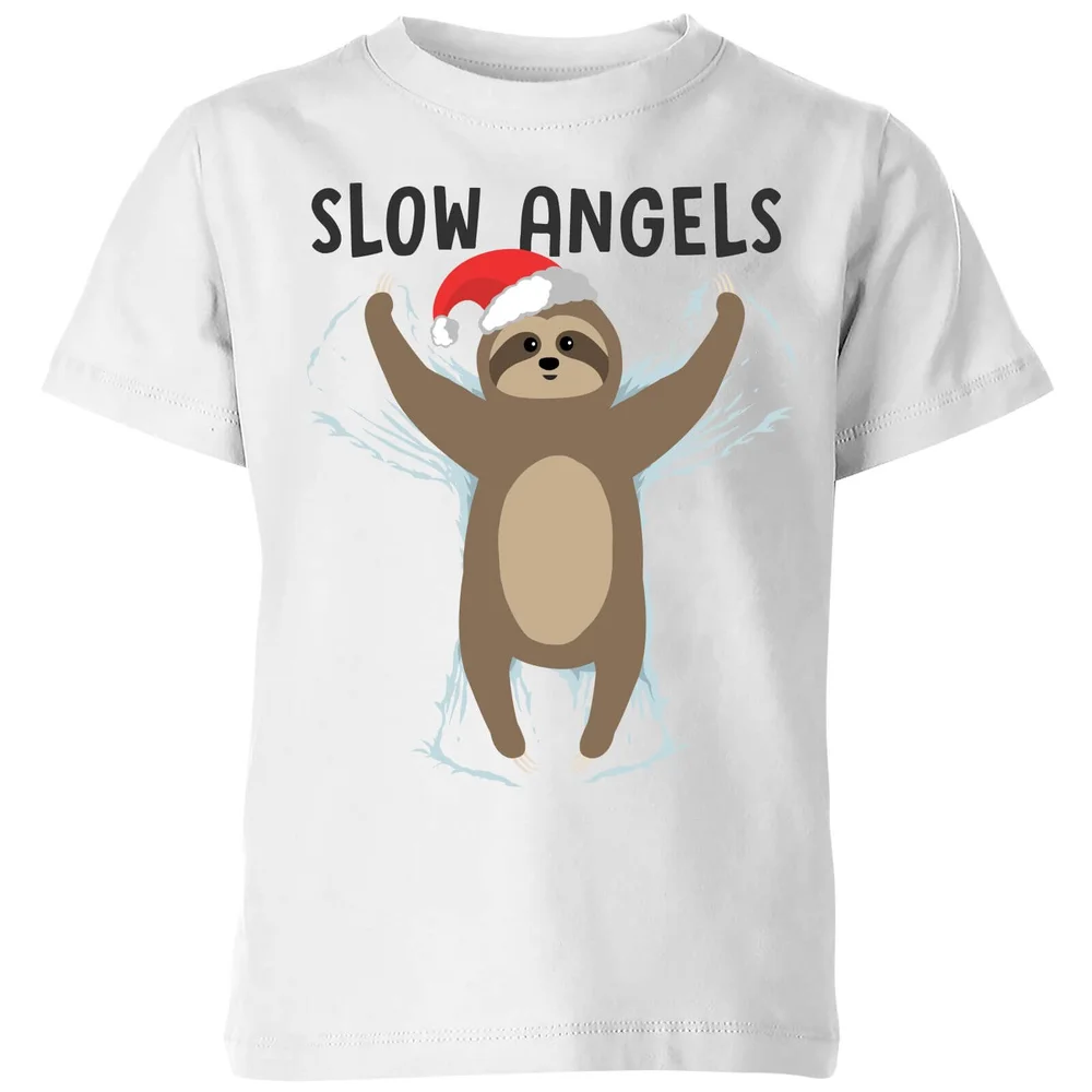 Slow Angels Kids' T-Shirt - White - 3-4 Years - White Image 1