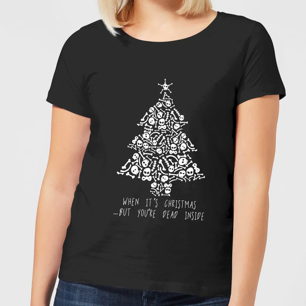 Dead Inside Women's T-Shirt - Black - 3XL Image 1