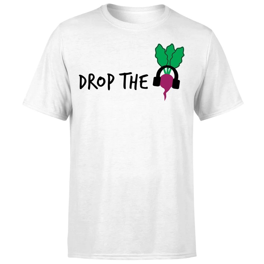 Drop the Beet T-Shirt - White - S - White Image 1